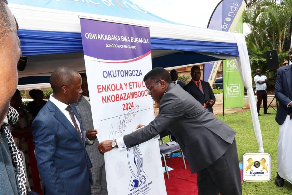 Katikkiro launches 'Ettu lya Nkobazambogo' initiative to support Kingdom activities